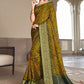 Trendy Saree Silk Viscose Green Weaving Saree