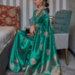 Classic Handloom Silk Green Weaving Saree