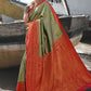 Classic Silk Green Weaving Saree