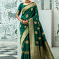 Classic Silk Green Woven Saree