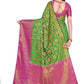 Classic Kanjivaram Silk Green Zari Saree