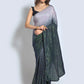 Shaded Saree Georgette Grey Pink Sequins Saree