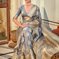 Contemporary Banarasi Silk Grey Weaving Saree