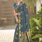 Trendy Saree Jacquard Silk Grey Jacquard Work Saree
