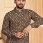 Kurta Pyjama Cotton Grey Chicken Mens