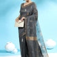 Classic Handloom Silk Grey Woven Saree