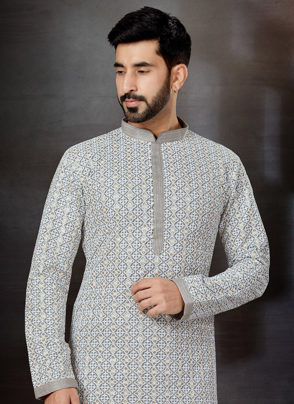 Designer dhoti clearance kurta for mens