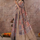 Contemporary Cotton Grey Digital Print Saree