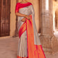 Classic Silk Grey Weaving Saree