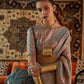 Classic Silk Grey Weaving Saree