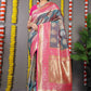 Classic Banarasi Silk Grey Weaving Saree