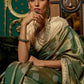 Classic Handloom Silk Beige Weaving Saree