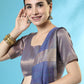 Trendy Saree Handloom Silk Blue Woven Saree