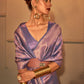 Classic Handloom Silk Purple Weaving Saree