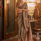 Classic Handloom Silk Multi Colour Weaving Saree
