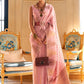Trendy Saree Handloom Silk Tissue Pink Weaving Saree
