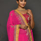 Contemporary Georgette Pink Hand Work Saree