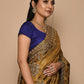 Contemporary Kanjivaram Silk Gold Hand Work Saree
