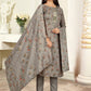 Salwar Suit Pashmina Grey Hand Work Salwar Kameez