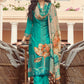 Salwar Suit Silk Viscose Sea Green Digital Print Salwar Kameez