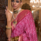 Contemporary Patola Silk Hot Pink Print Saree