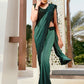 Classic Imported Green Sequins Saree