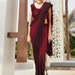 Trendy Saree Imported Maroon Sequins Saree