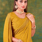 Trendy Saree Imported Yellow Swarovski Saree