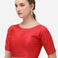 Blouse Jacquard Red Embroidered Blouse