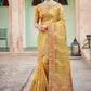 Contemporary Jacquard Silk Multi Colour Swarovski Saree