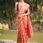 Trendy Saree Jacquard Silk Orange Zari Saree