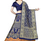 Lehenga Choli Banarasi Silk Jacquard Blue Jacquard Work Lehenga Choli