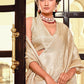 Classic Kanjivaram Silk Beige Woven Saree