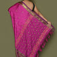 Contemporary Kanjivaram Silk Fuchsia Hand Work Saree