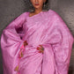 Trendy Saree Kanjivaram Silk Pink Weaving Saree