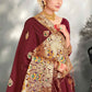 Classic Art Silk Kanjivaram Silk Maroon Weaving Saree