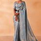 Classic Kanjivaram Silk Blue Weaving Saree