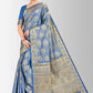Classic Kanjivaram Silk Blue Zari Saree