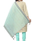 Salwar Suit Cotton Khadi Off White Embroidered Salwar Kameez