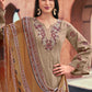 Salwar Suit Cotton Khaki Print Salwar Kameez