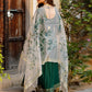 Pant Style Suit Rayon Green Lace Salwar Kameez