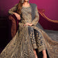 Salwar Suit Net Grey Embroidered Salwar Kameez