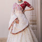 Lehenga Choli Organza White Embroidered Lehenga Choli