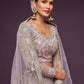 A Line Lehenga Net Lavender Dori Work Lehenga Choli