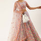 Lehenga Choli Net Lavender Embroidered Lehenga Choli