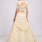 Lehenga Choli Net Off White Cord Work Lehenga Choli