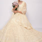 Lehenga Choli Net Off White Cord Work Lehenga Choli