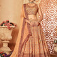 Lehenga Choli Chiffon Multi Colour Digital Print Lehenga Choli