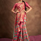 Traditional Saree Silk Magenta Teal Weaving Saree