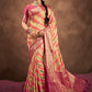 Traditional Saree Silk Magenta Yellow Weaving Saree